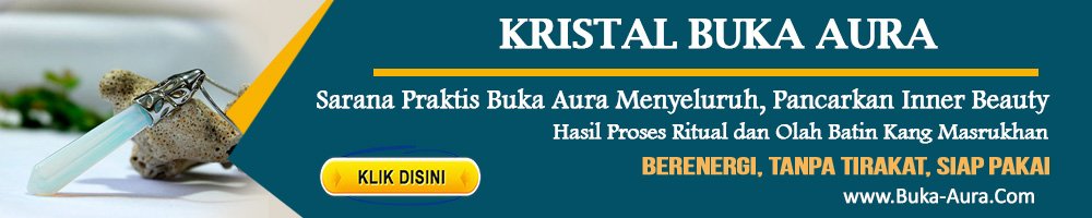 kristal buka aura